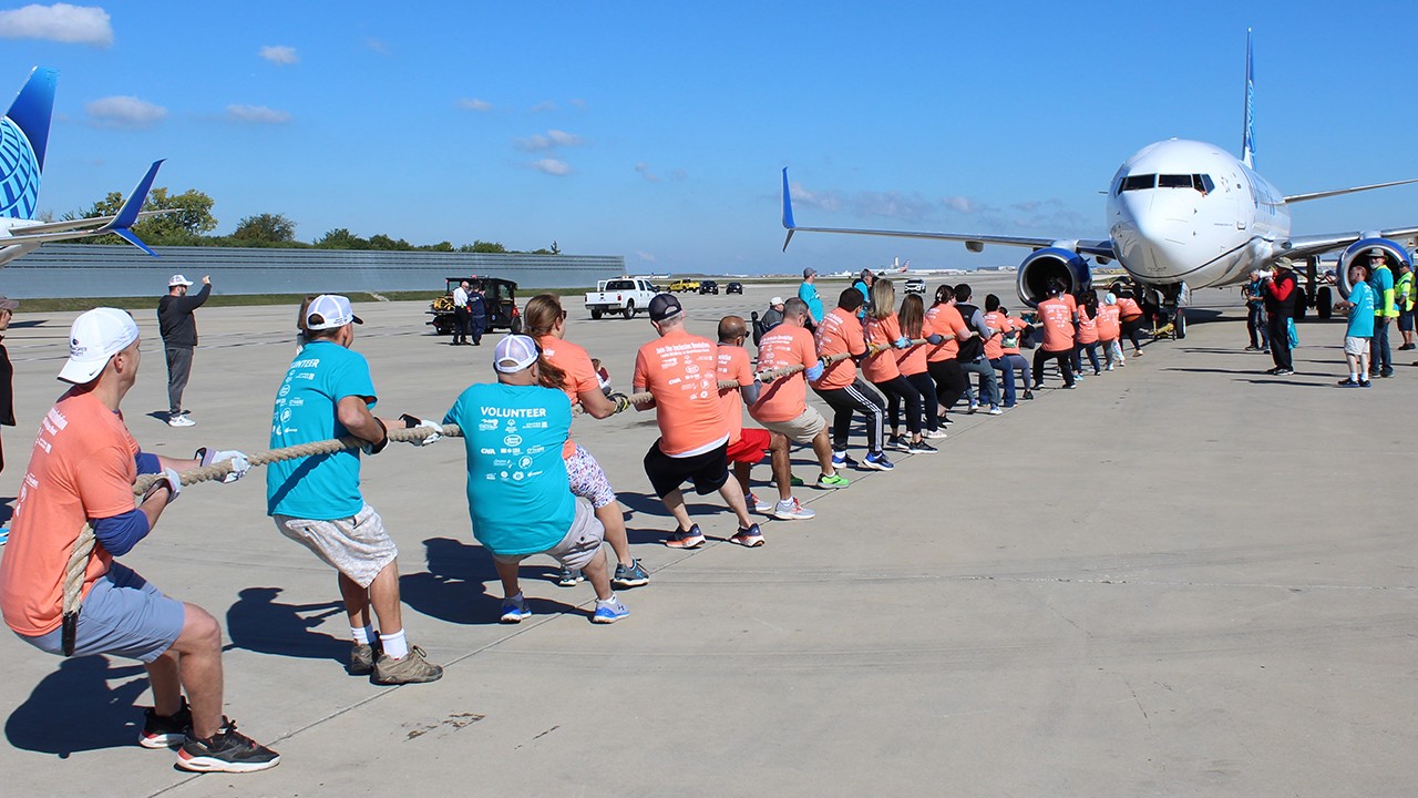 Special Olympics Plane Pull Gallagher Bassett